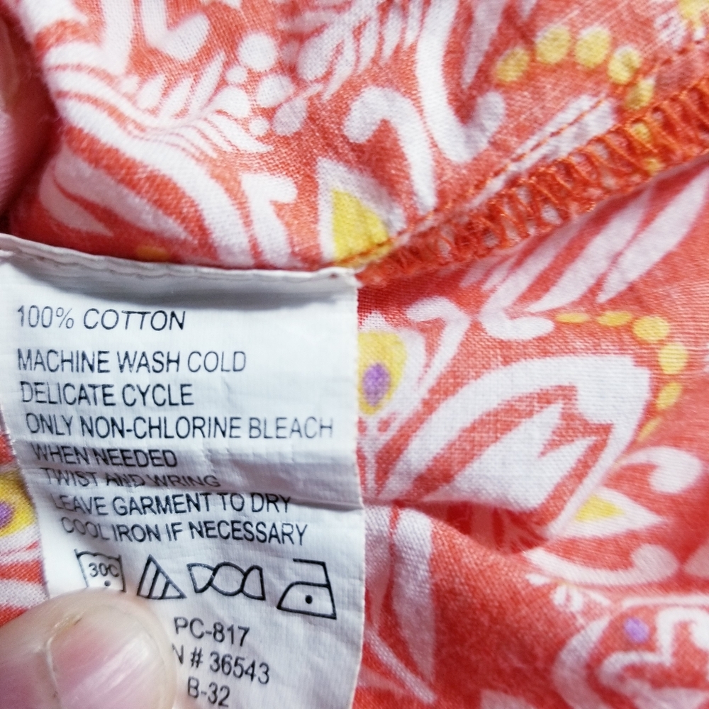 IZOD BOHO STYLE BLOUSE SIZE LARGE - Picture 4 of 14